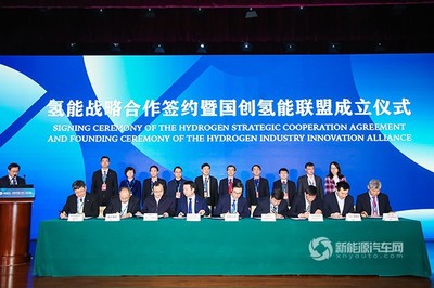 8家单位签约“组团”,国创氢能创新产业联盟在北京成立!